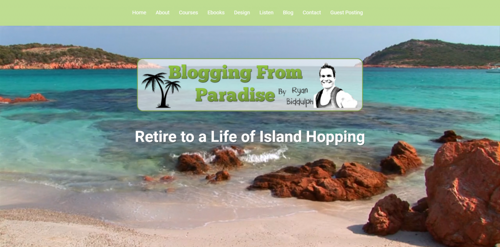 Blogging from Paradise