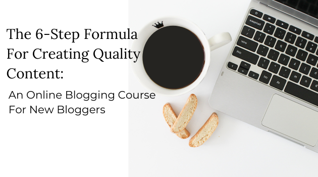 Online blogging course